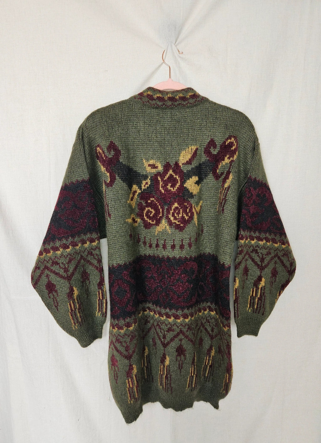 Calista - gebreide trui, mohair blend | free size