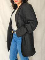 Liv - pinstripe blazer Hugo Boss, virgin wool | 3XL