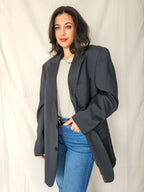Kira - ash green blazer, new wool | 3XL