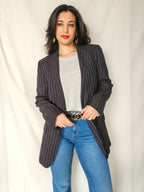 Novi - gestreepte blazer Hugo Boss, scheerwol | M