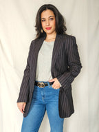 Novi - gestreepte blazer Hugo Boss, scheerwol | M