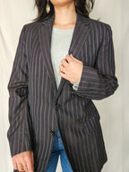 Novi - gestreepte blazer Hugo Boss, scheerwol | M