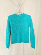 Billie - knitted vintage sweater, virgin wool | XS/S
