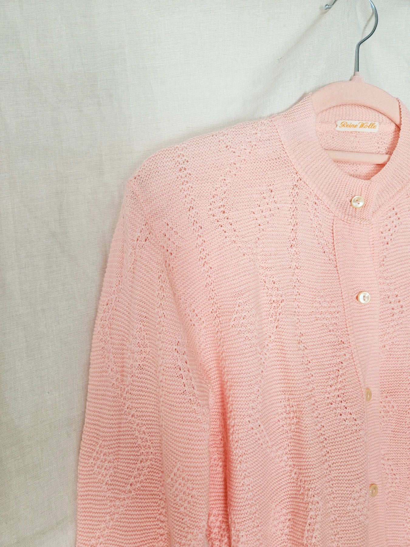 Odette - romantisch vintage vest, schuurwol | S