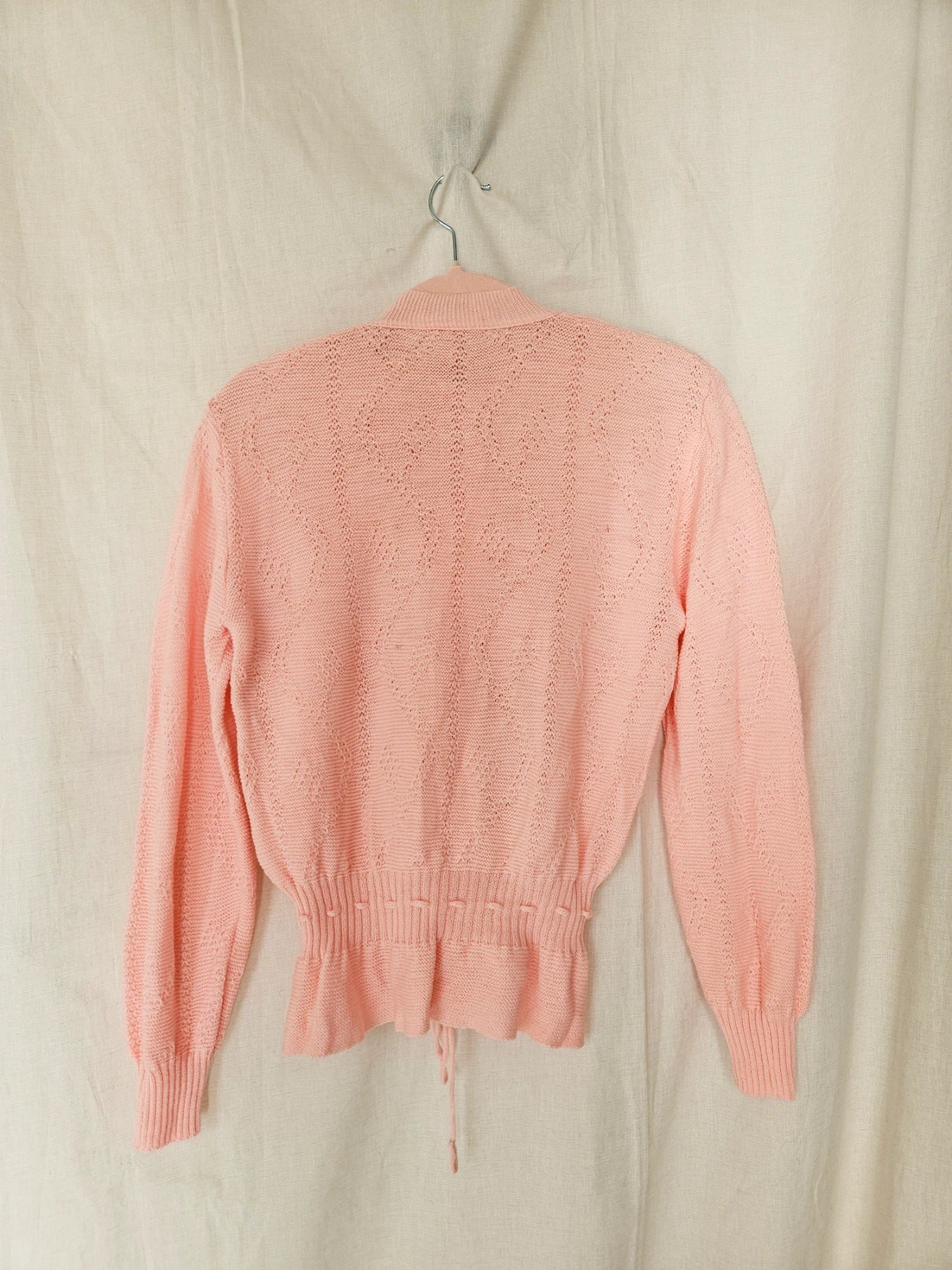 Odette - romantisch vintage vest, schuurwol | S