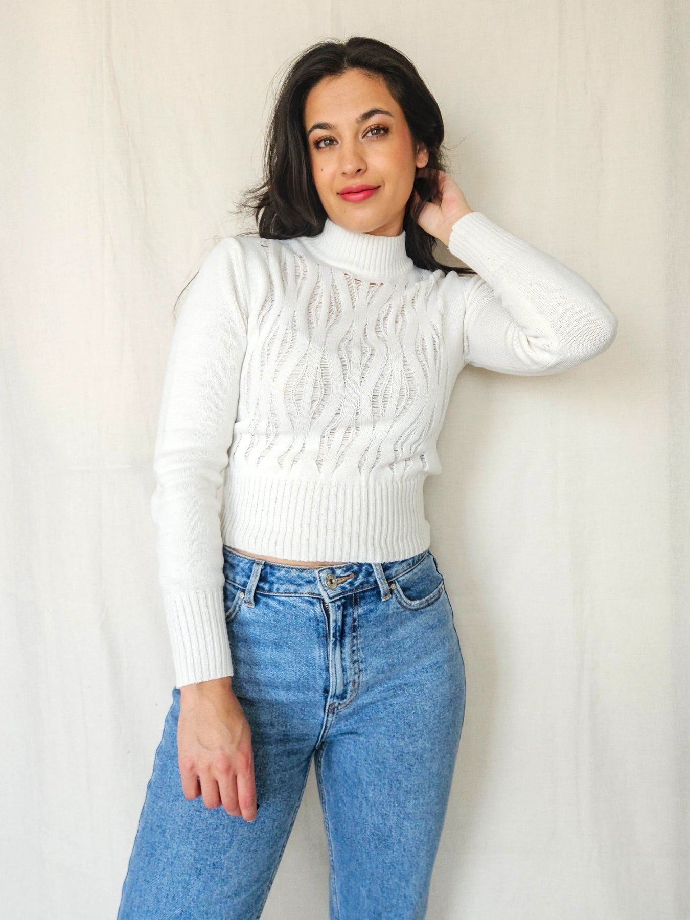 Vienna - cropped vintage coltrui | S