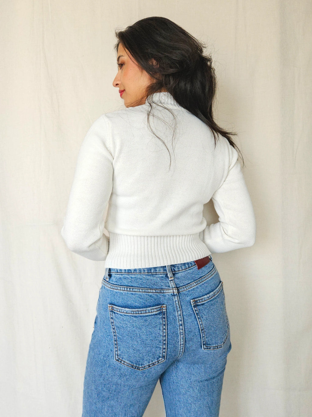 Vienna - cropped vintage coltrui | S