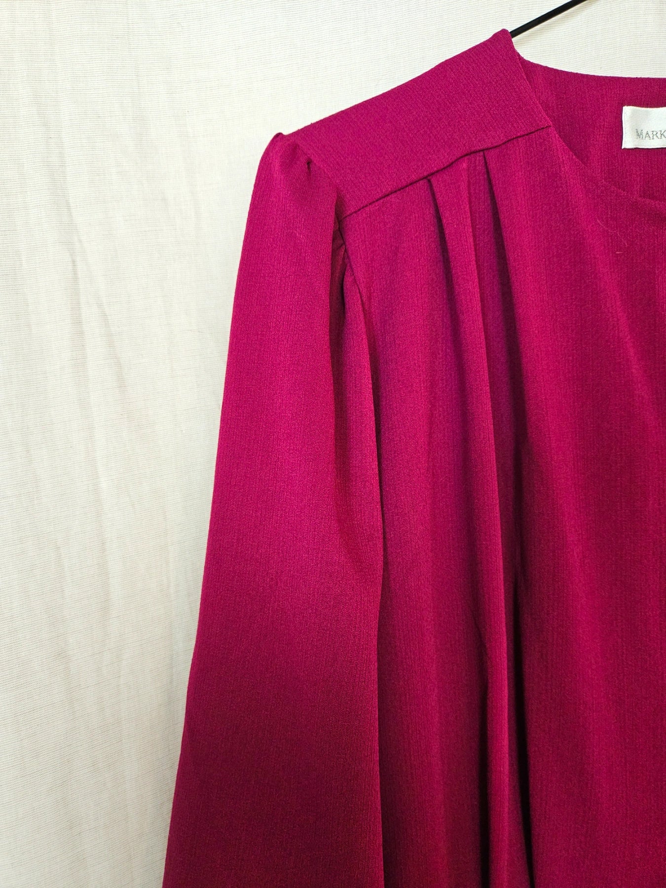 Lune - paarse vintage jurk | L