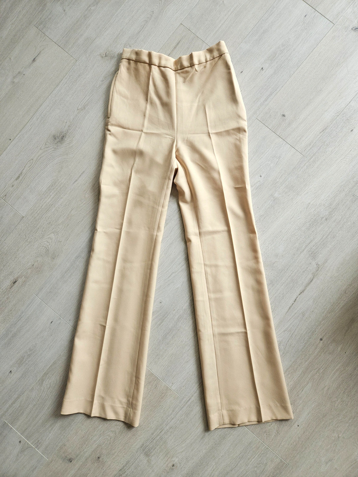 Kae - camel vintage broek | M