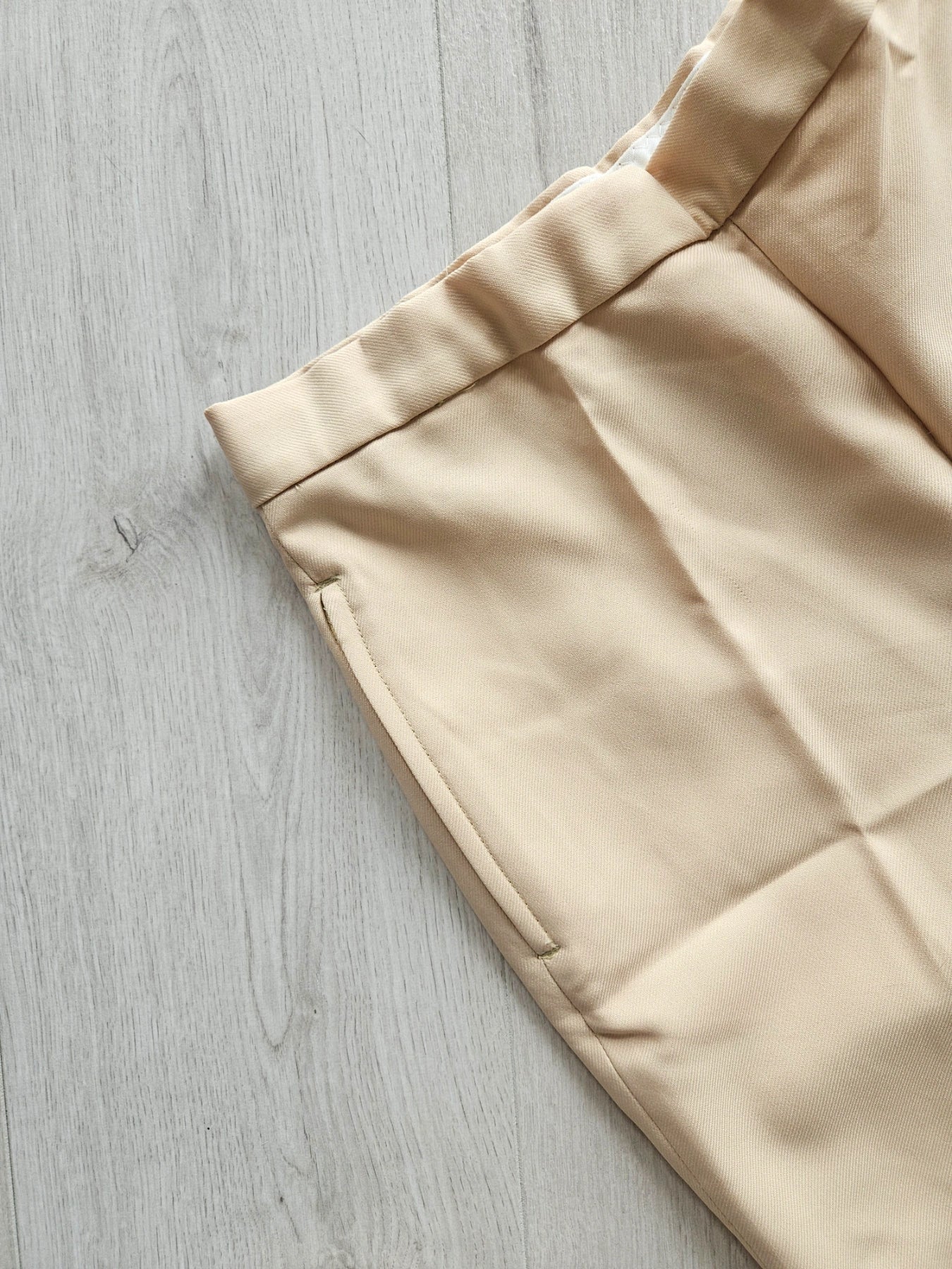 Kae - camel vintage broek | M