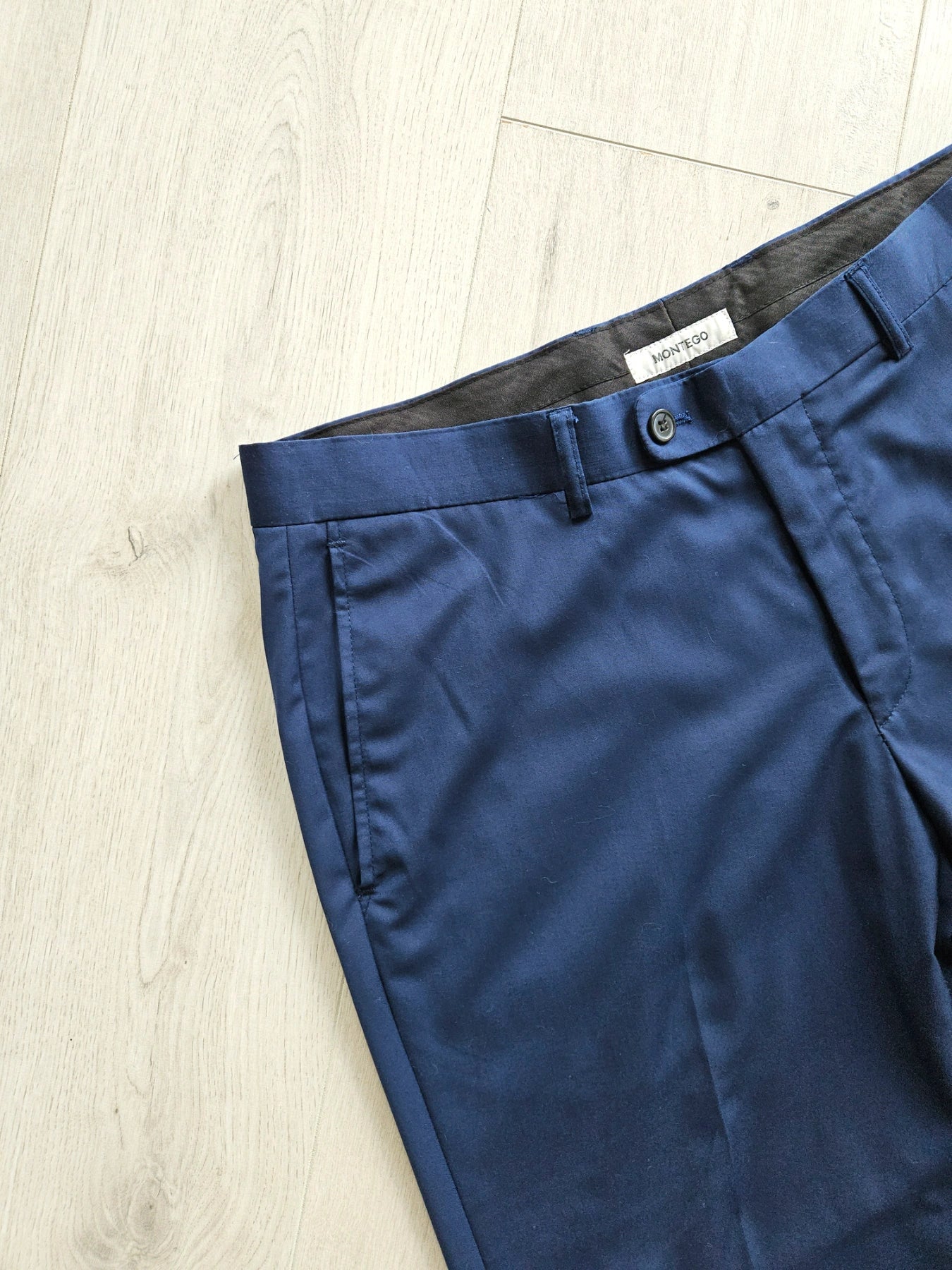 Noé - donkerblauwe vintage pantalon | XXL