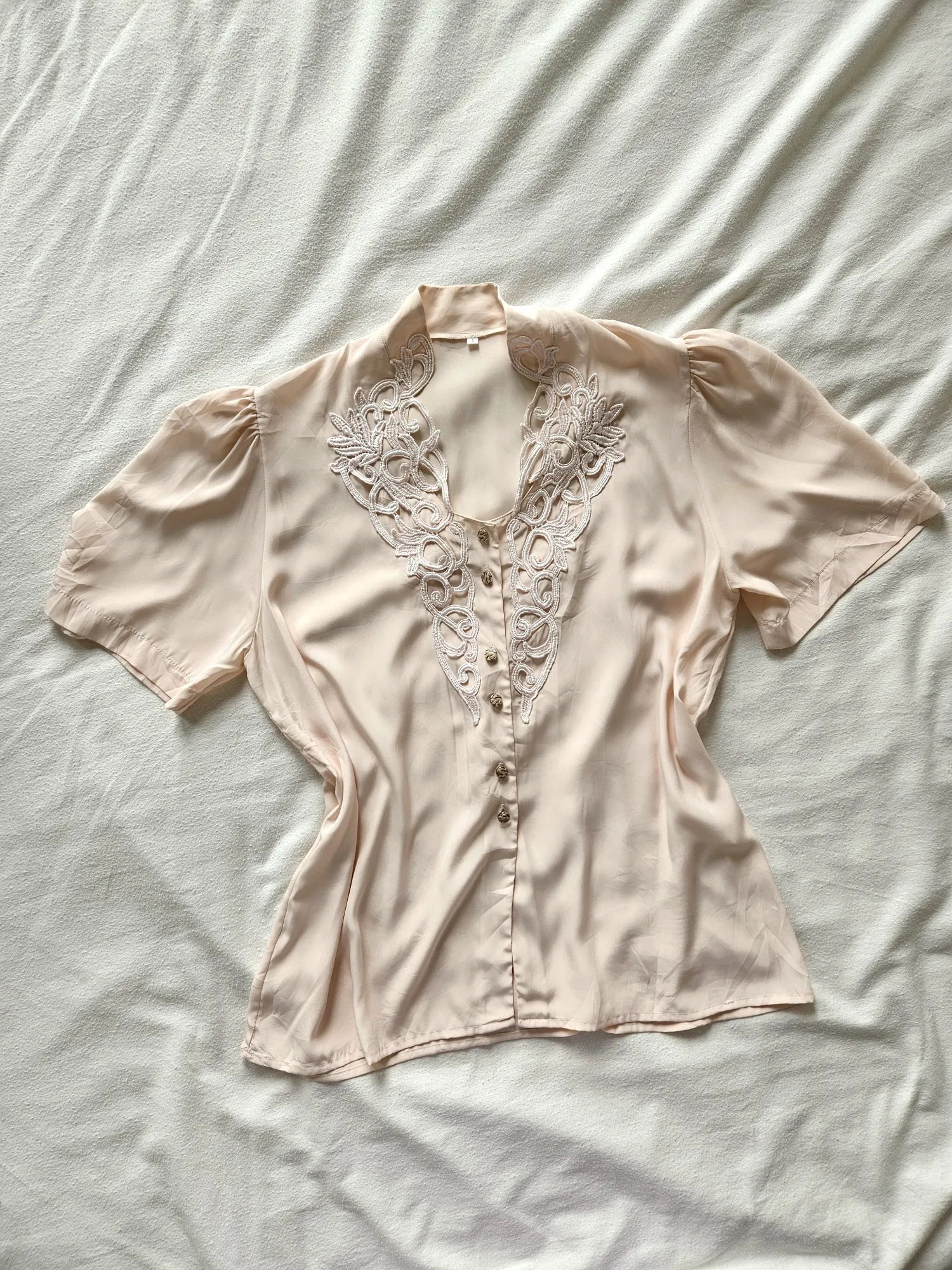 Romantische vintage blouse | L