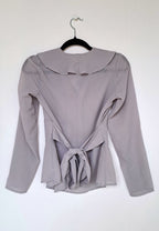 grijze blouse