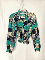 Vintage blouse Versace inspired | XXL