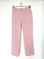 gestreepte vintage broek