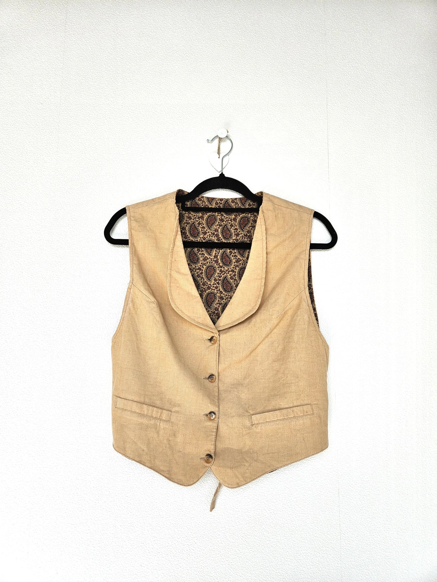 Jaren 70 vintage gilet