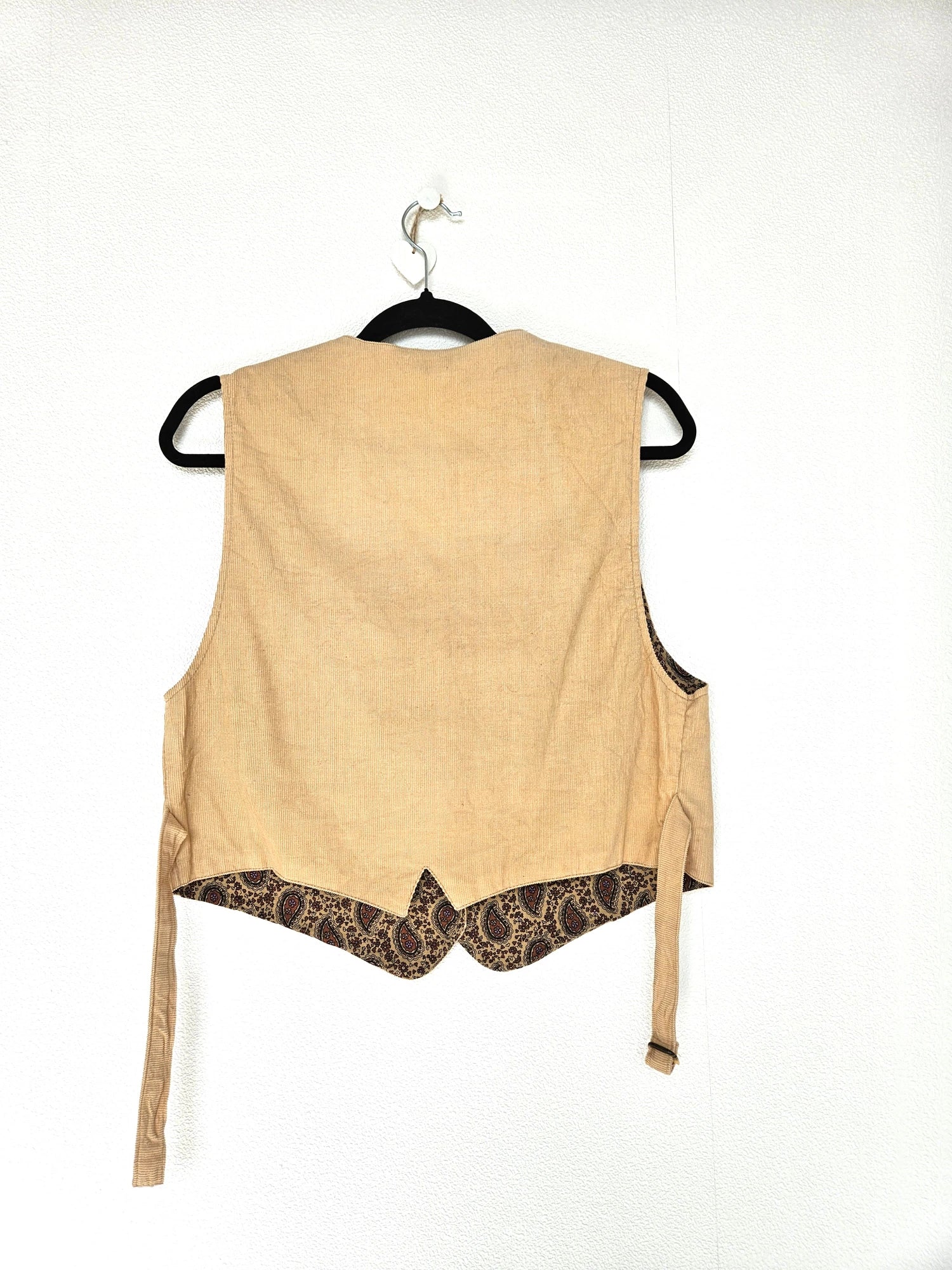 Corduroy vintage gilet van katoen | L