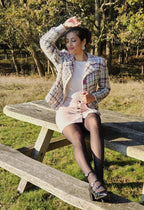Vintage jasje soft knit | S
