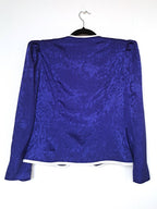 donkerblauw jaren 80 jasje