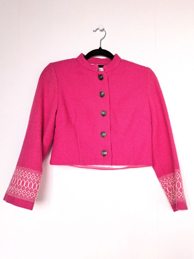 roze jasje hangend