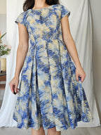 50s vintage zomerjurk van Gogh | S