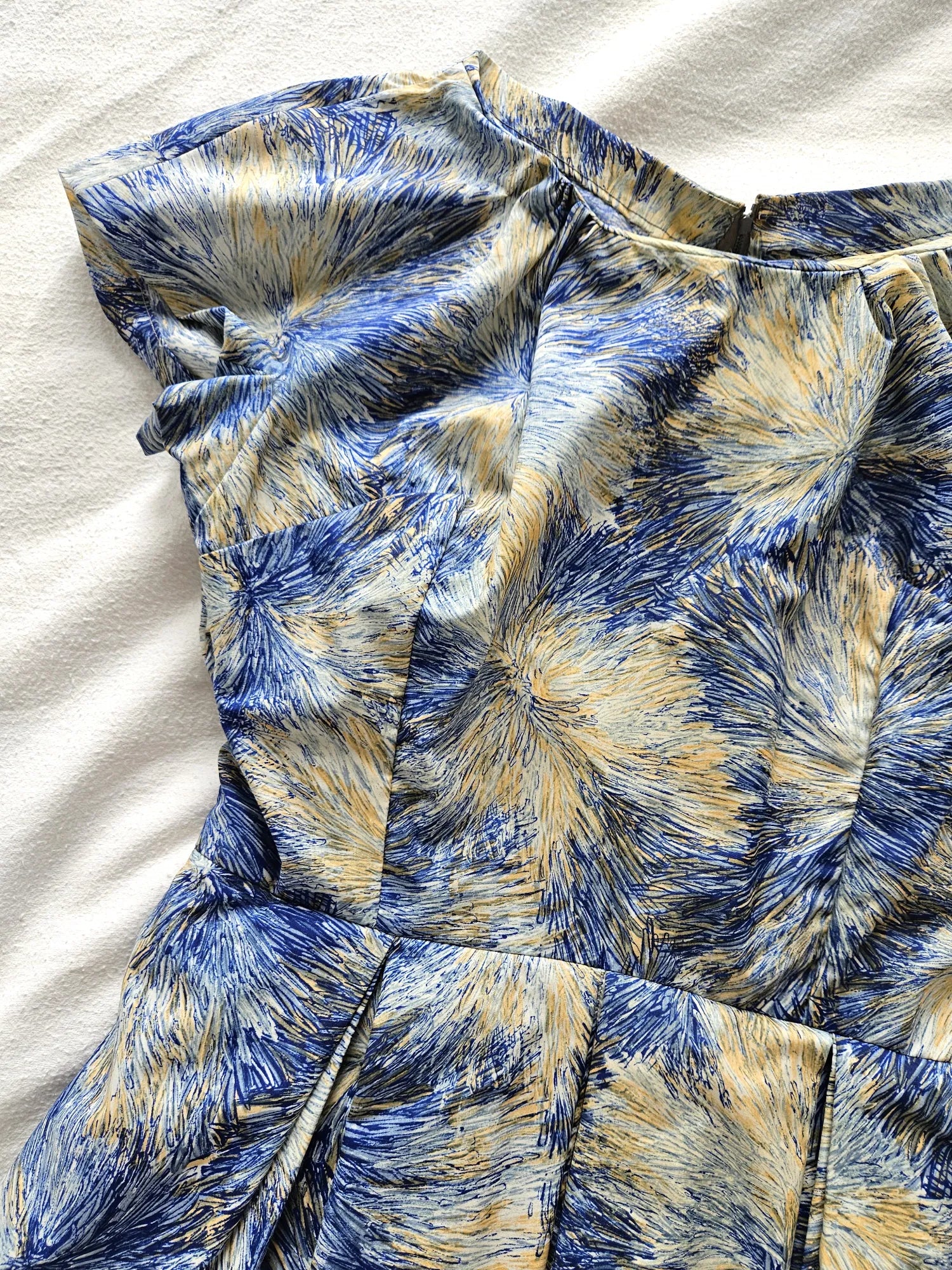 50s vintage zomerjurk van Gogh | S