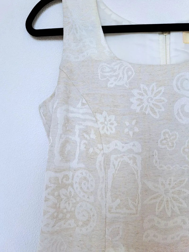 Chique witte vintage jurk | M