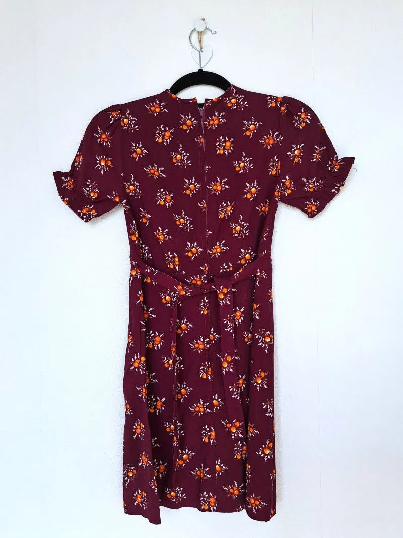 Vintage 60s jurk kaapse bes | XS