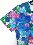 Handwerk jaren 60 vintage jurk met bloemen | M