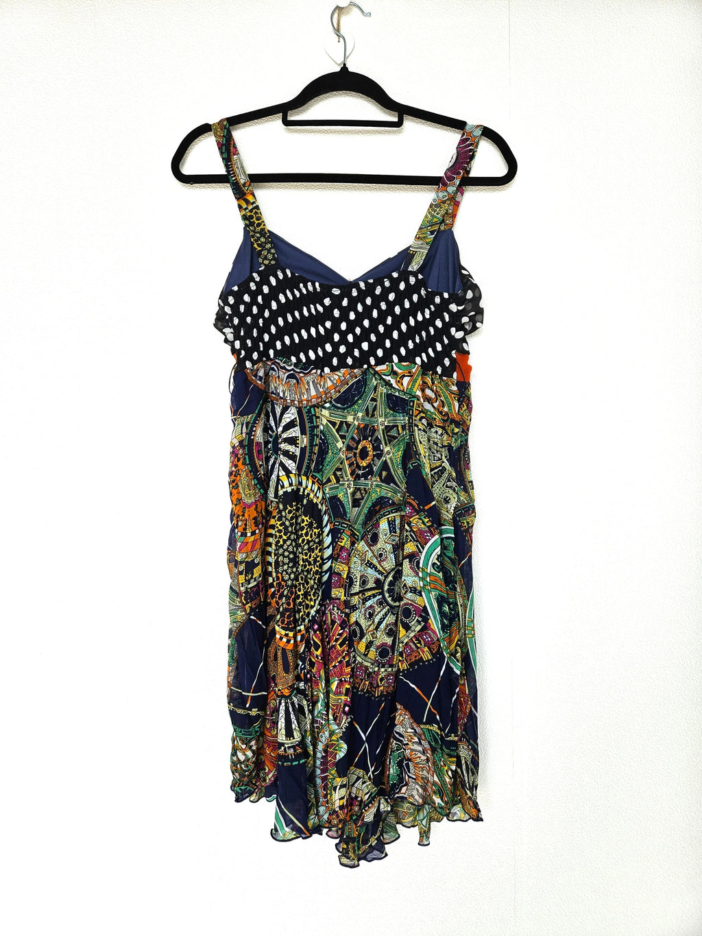 Luchtig vintage zomerjurkje met print | S