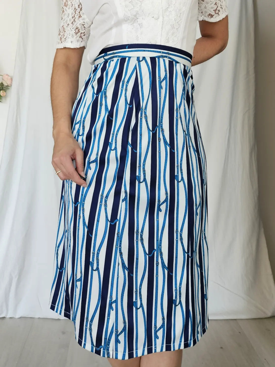 Silky vintage rok | L
