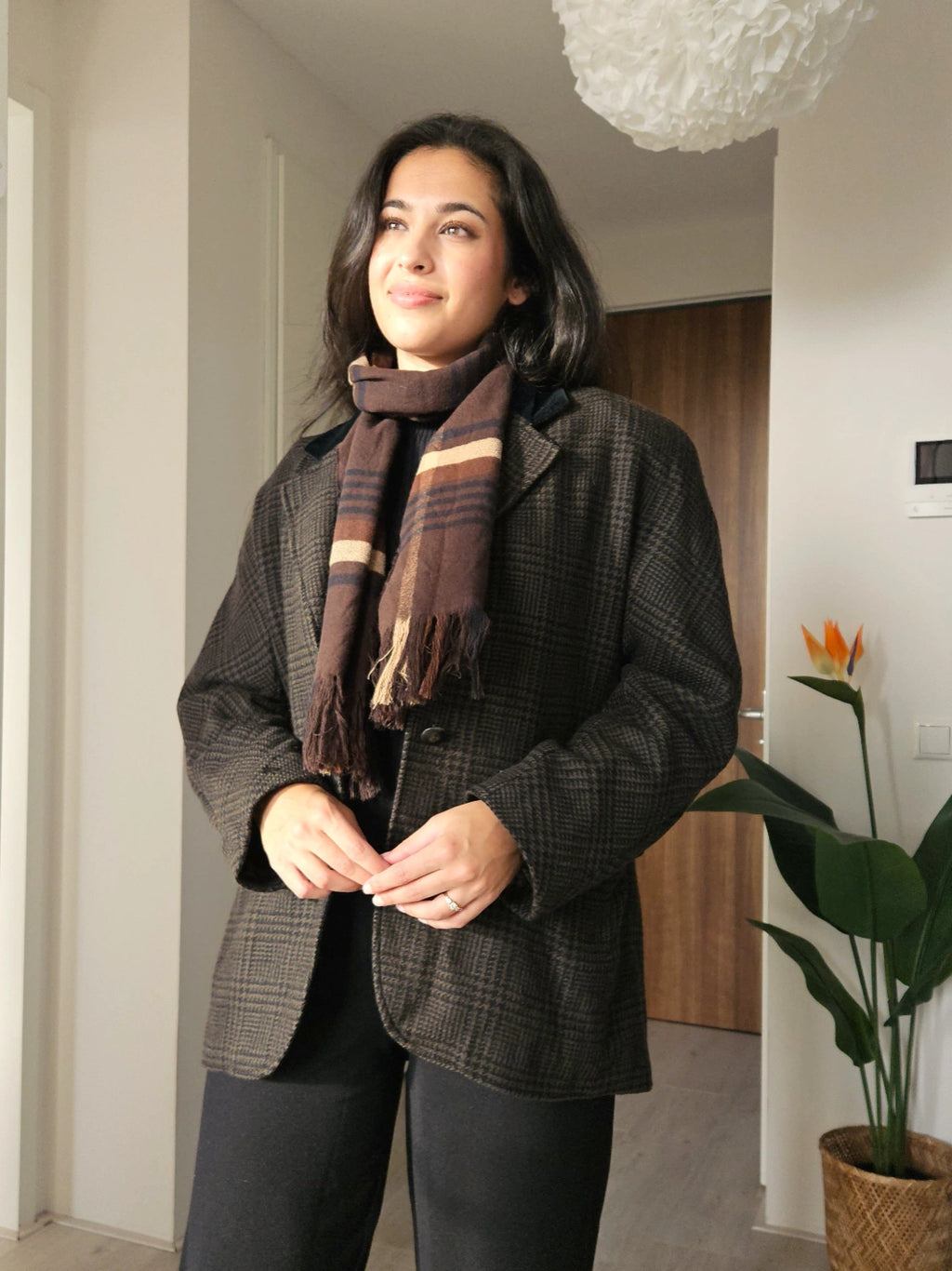 Zachte bruine vintage das United Colors of Benetton