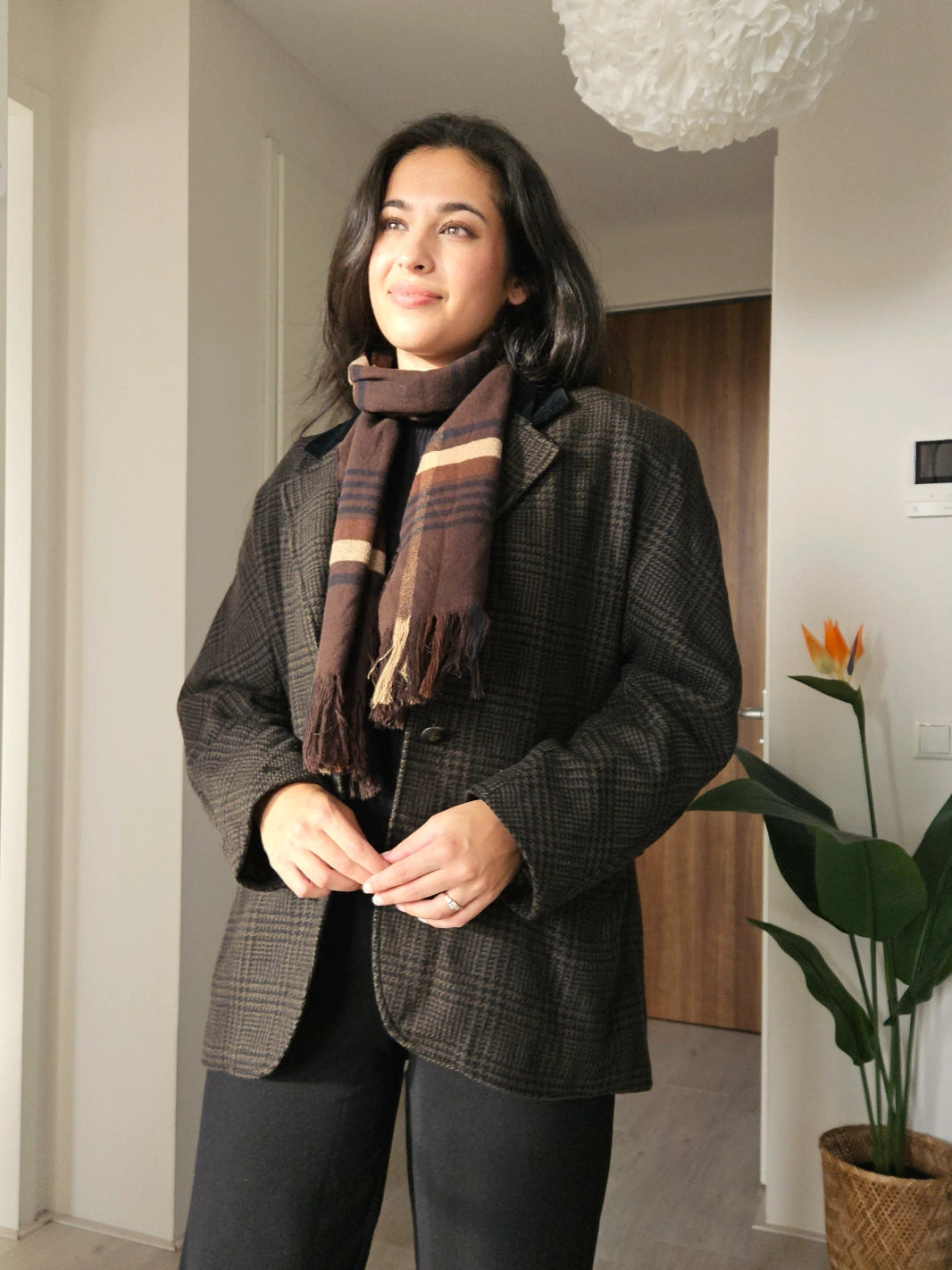 Zachte bruine vintage das United Colors of Benetton