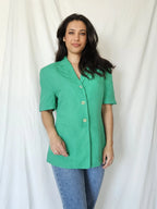 Linnen vintage top Betty Barclay | L