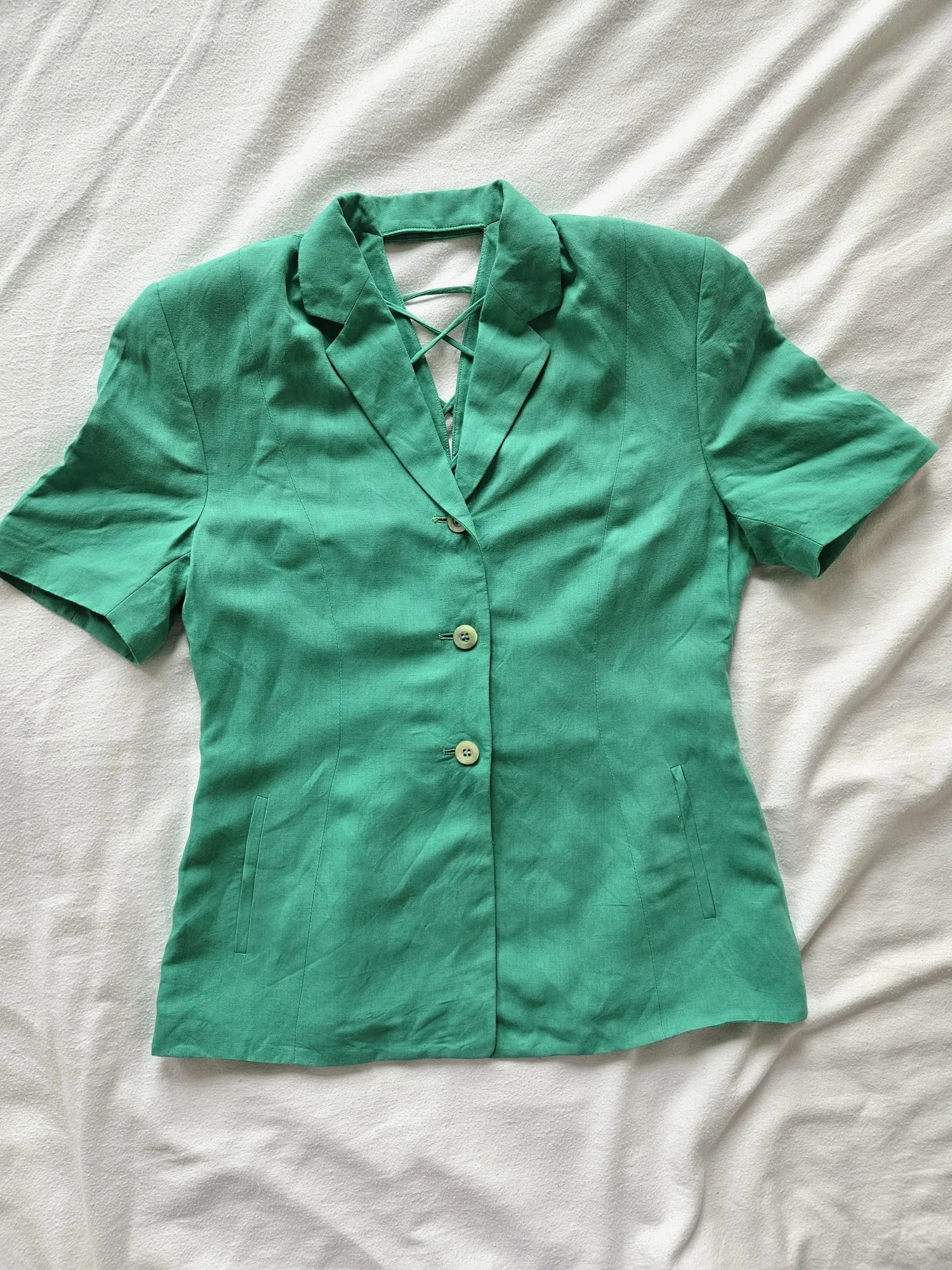 Linnen vintage top Betty Barclay | L