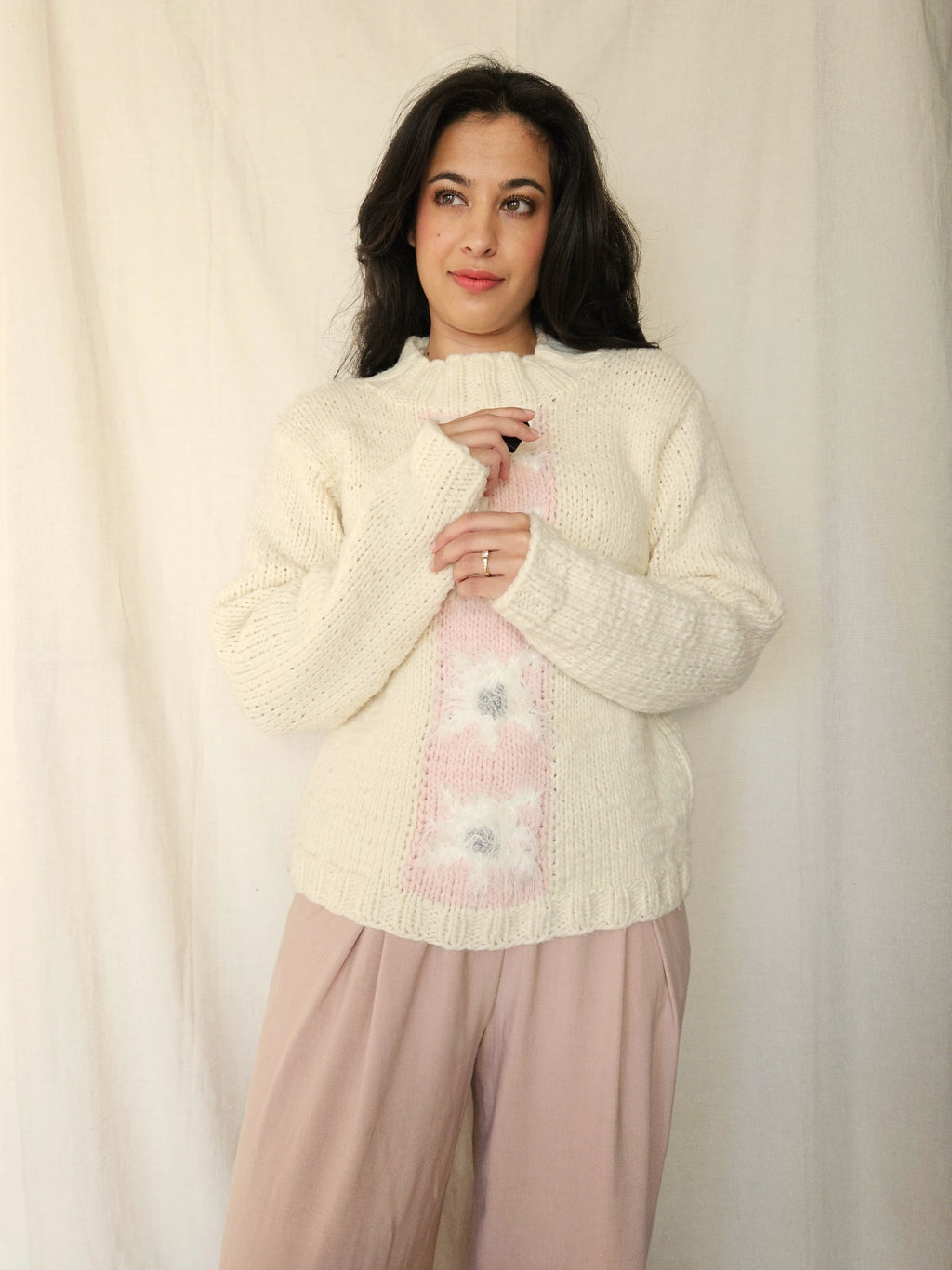 Vintage trui Knitted Hug | S/M