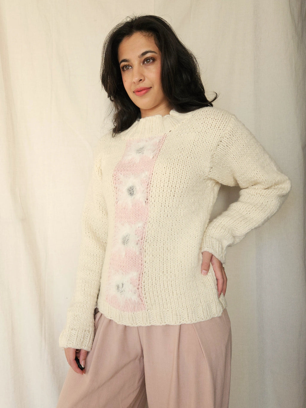 Vintage trui Knitted Hug | S/M