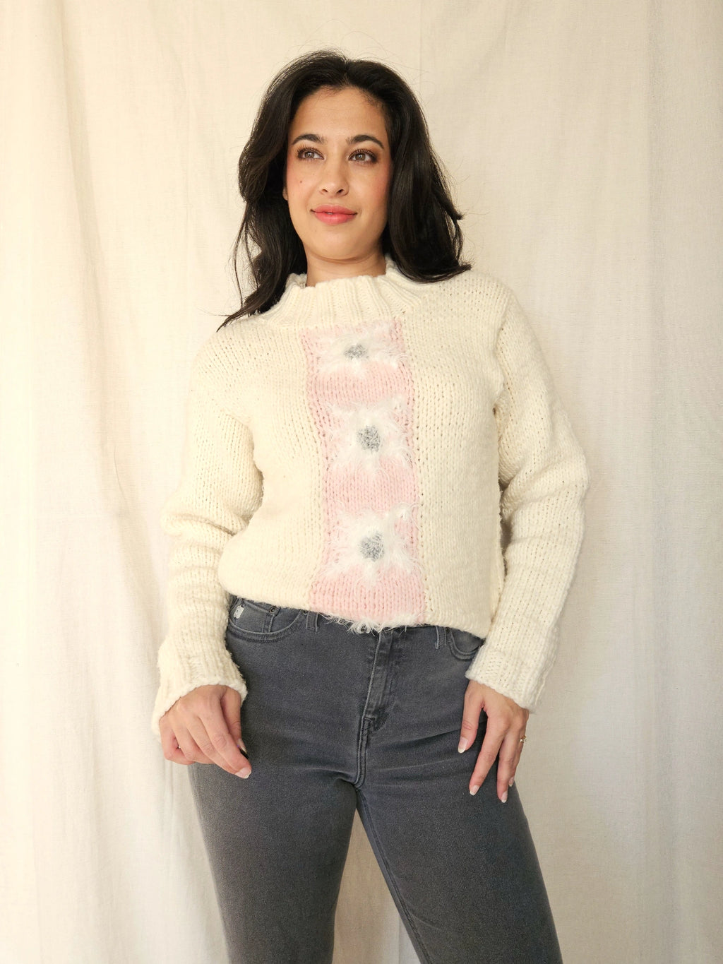 Vintage trui Knitted Hug | S/M