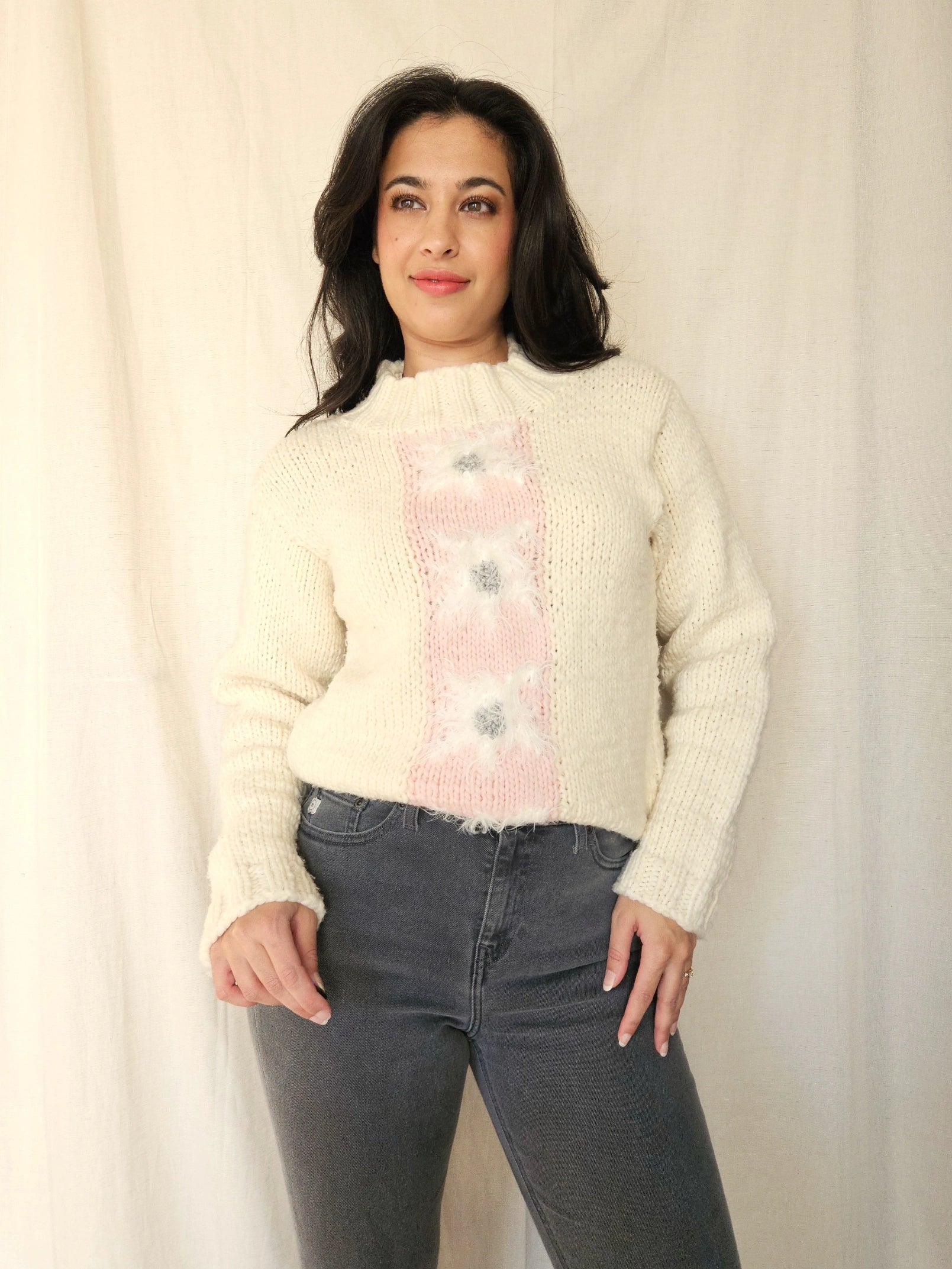 Vintage trui Knitted Hug | S/M