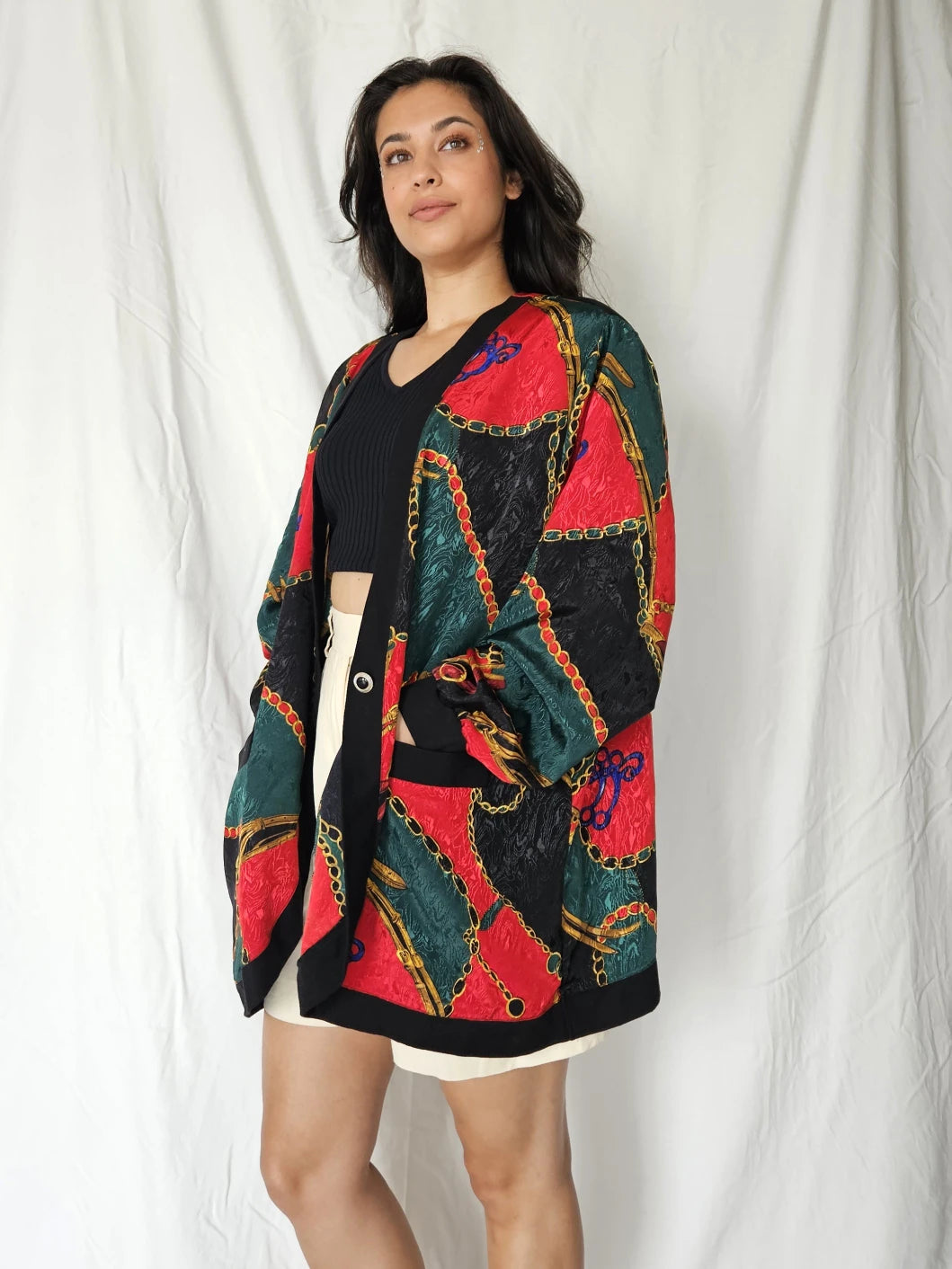 Vintage vest Versace inspired | 4XL