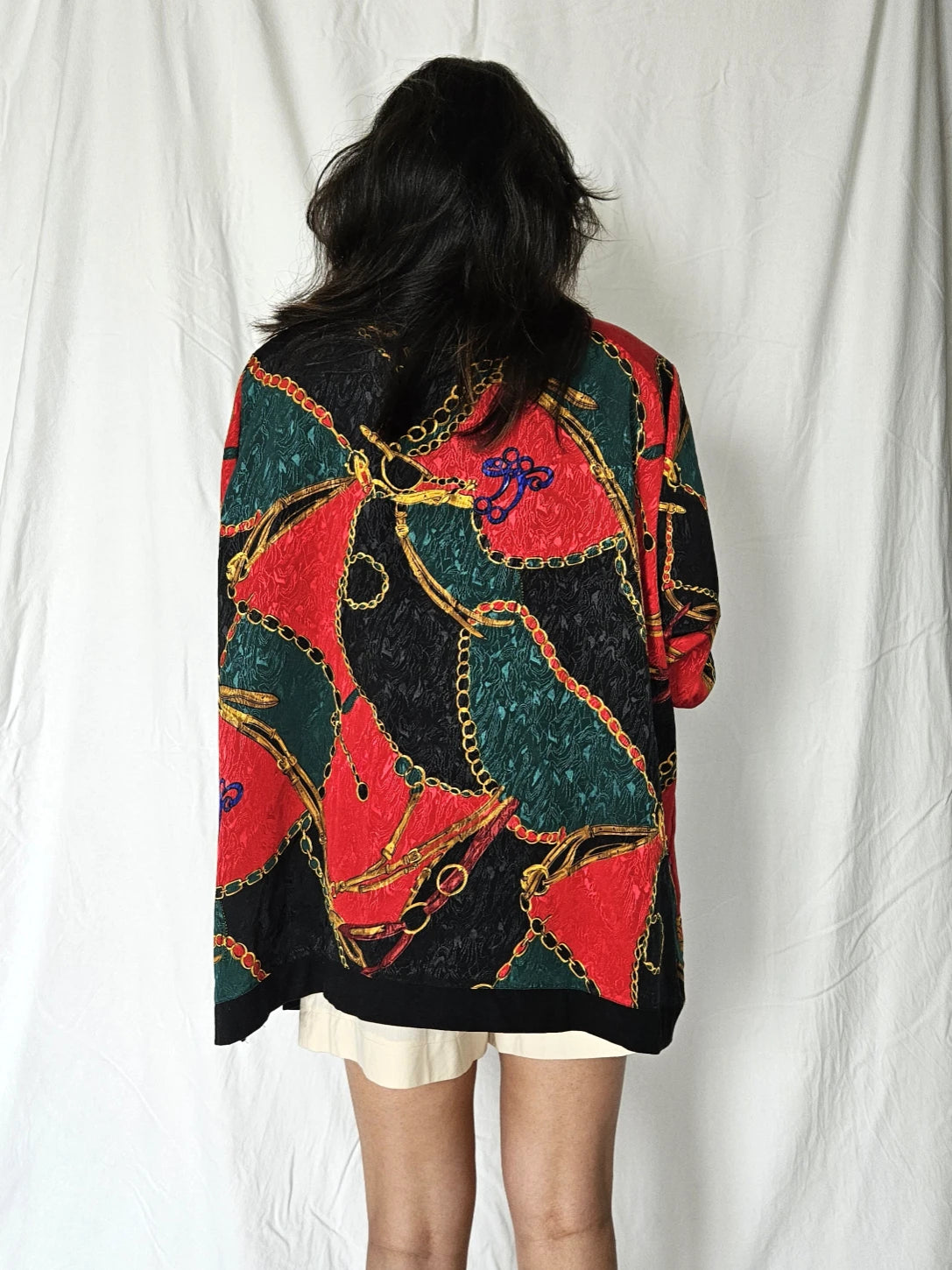 Vintage vest Versace inspired | 4XL
