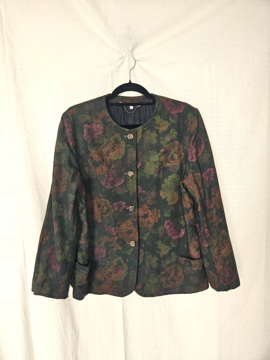 Vintage jasje Flower Garden | M