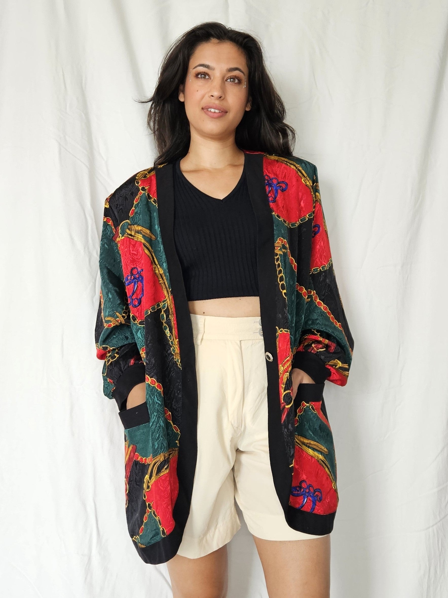 Vintage vest Versace inspired | 4XL