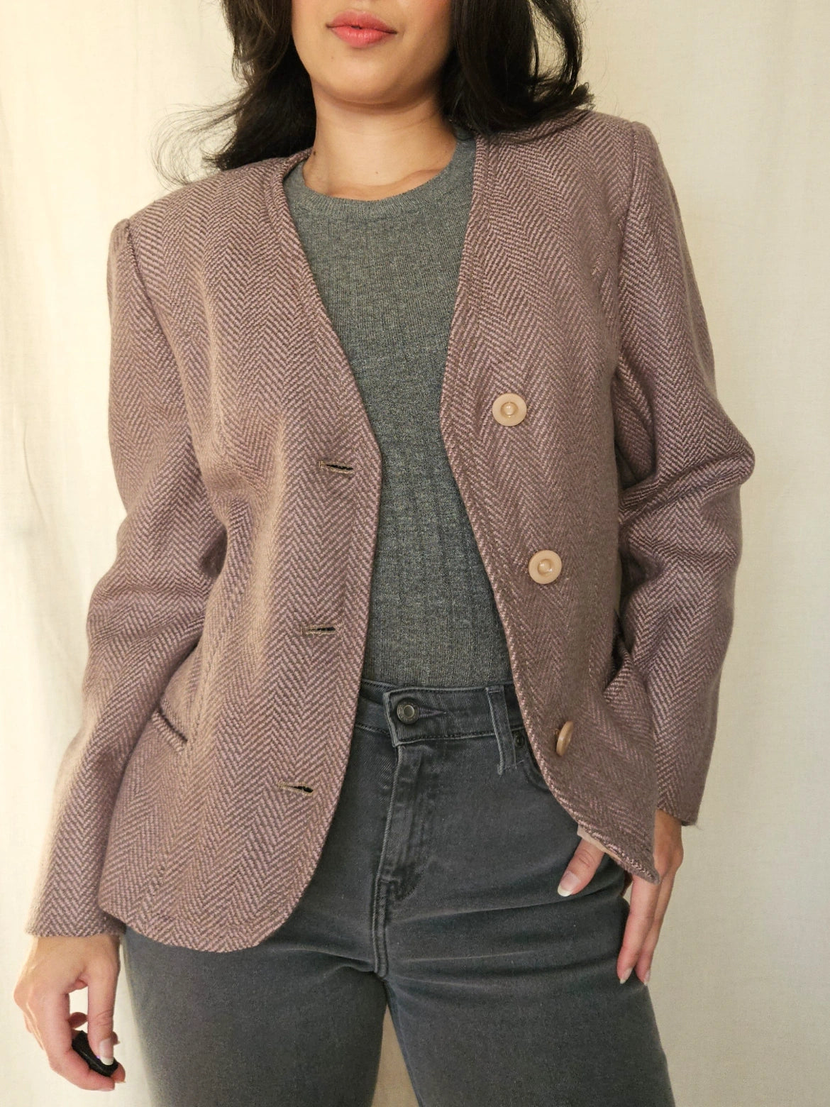 Vintage blazer Elephant Pink | M/L