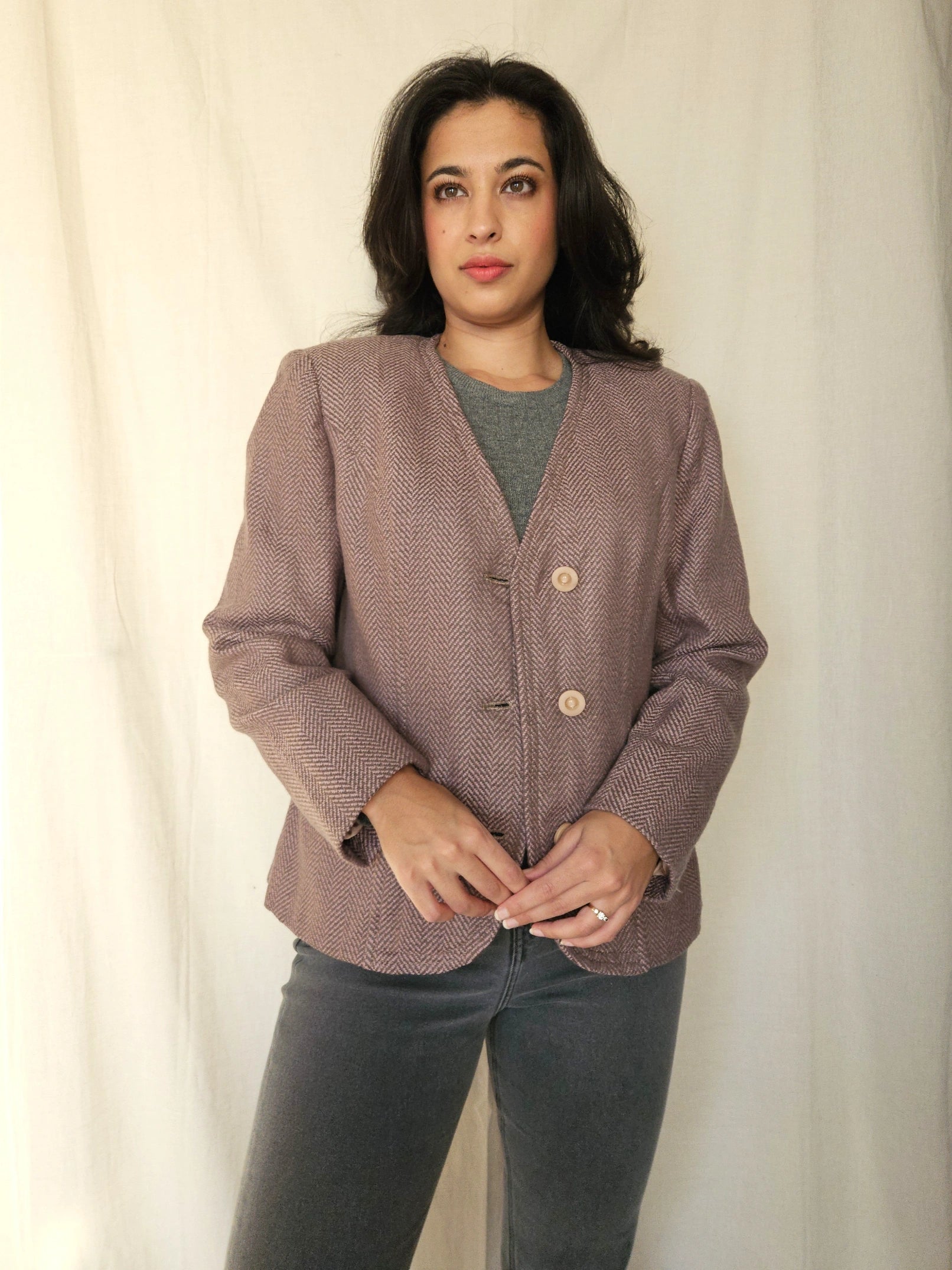 Vintage blazer Elephant Pink | M/L