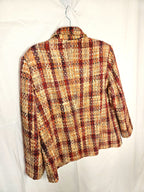 Bouclé vintage blazer perzik | L/XL