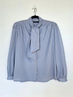 Pastel paarse vintage blouse | M