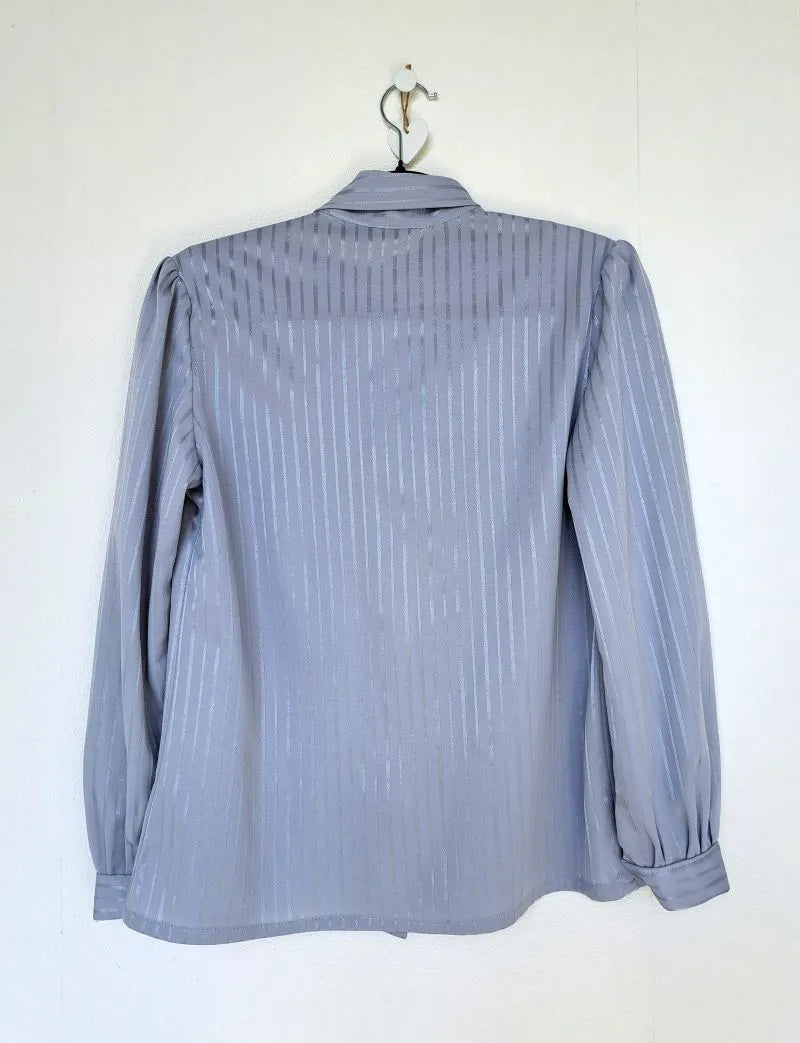 Pastel paarse vintage blouse | M