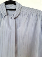 Pastel paarse vintage blouse | M