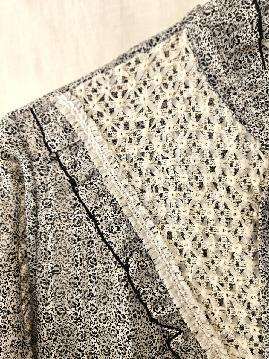 Vintage blouse Romantic Western | XS/S